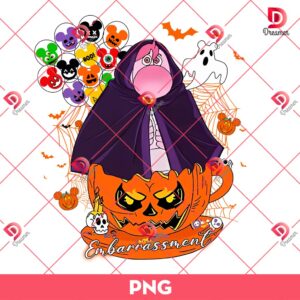 Embarassment Halloween PNG, Inside Out 2 Characters Halloween PNG
