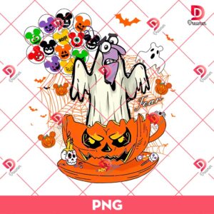 Fear Halloween PNG, Inside Out 2 Characters Halloween PNG