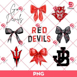Go Devils PNG, Red Devils PNG