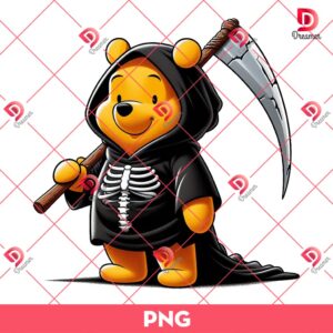Grim Reaper Winnie The Pooh PNG, Horror Disney Characters PNG, Halloween Death Pooh PNG 6 Grim Reaper Winnie The Pooh PNG, Horror Disney Characters PNG, Halloween Death Pooh PNG