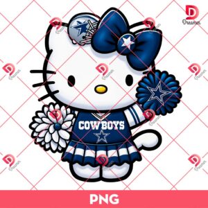 Hello Kitty Dallas Cowboys Football PNG, Hello Kitty Wearing Dallas Cowboys Cheerleading Outfit PNG 10 Hello Kitty Dallas Cowboys Football PNG, Hello Kitty Wearing Dallas Cowboys Cheerleading Outfit PNG
