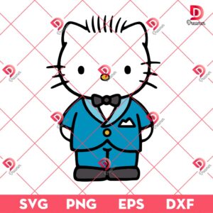 Hello Kitty SVG PNG EPS DXF
