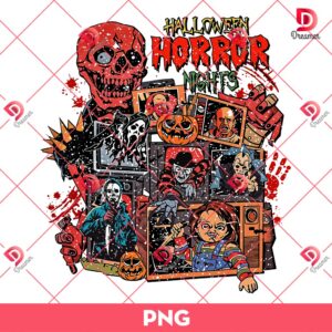 Horror Movie Characters PNG, Horror Killers PNG, Halloween Scary Movie PNG