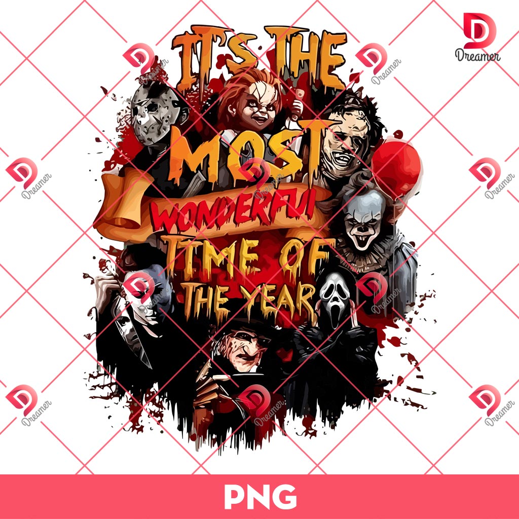 It's The Most Wonderful Time Of The Year PNG, Horror Killers Halloween PNG 1 It's The Most Wonderful Time Of The Year PNG, Horror Killers Halloween PNG