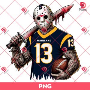 Jason Voorhees Mainland PNG, Horror Killers Jason Voorhees Football PNG