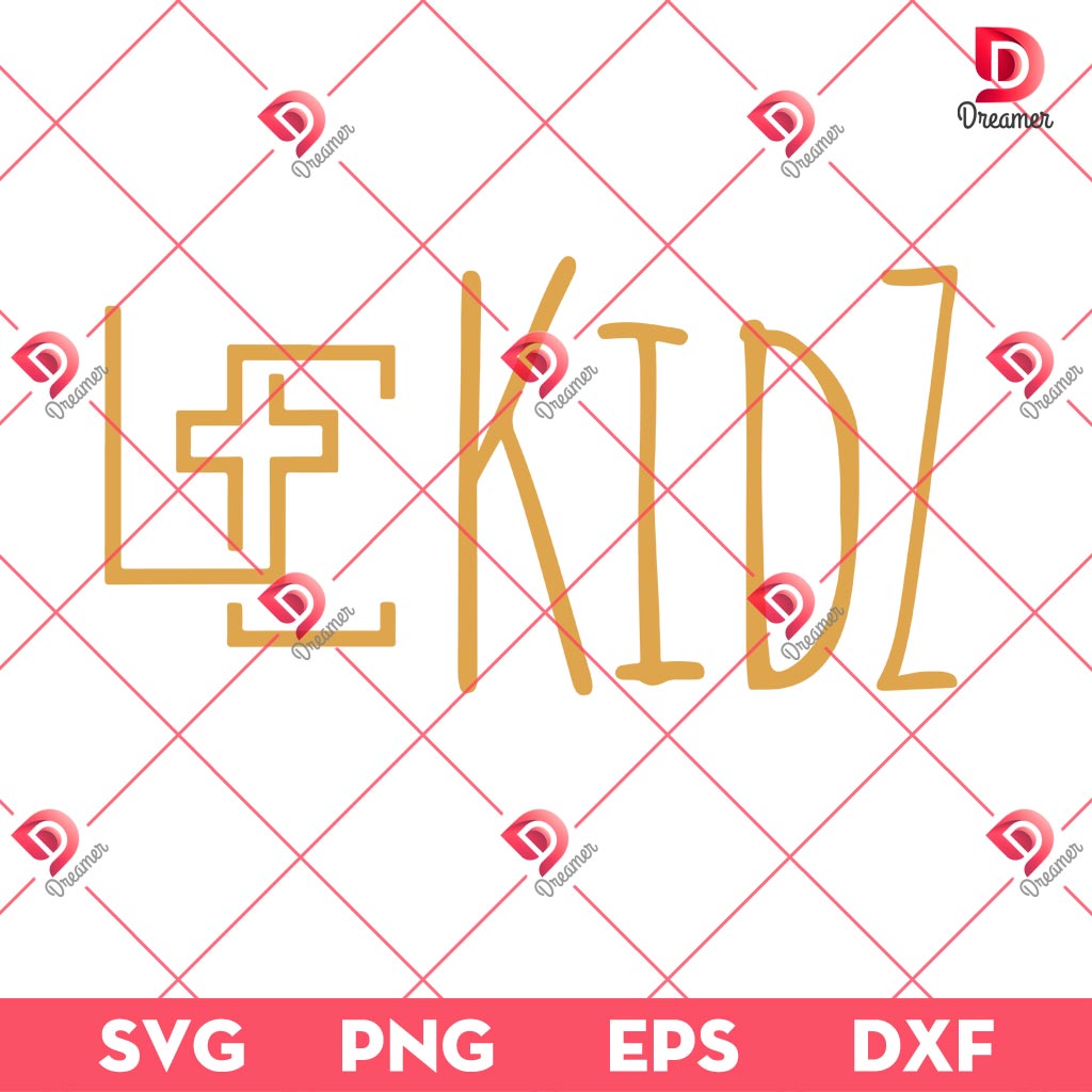 KIDZ SVG PNG DXF EPS 2 KIDZ SVG PNG DXF EPS Yellow
