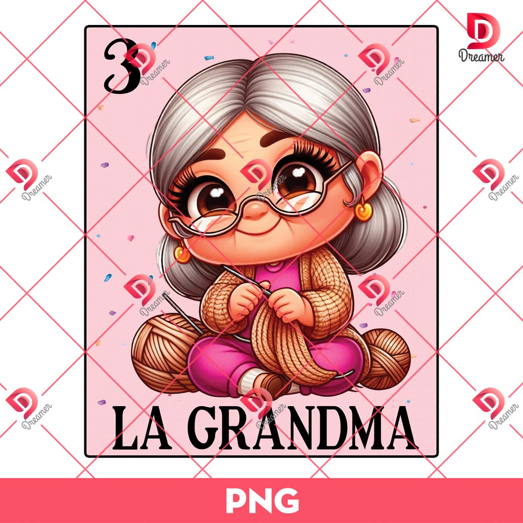 La Grandma Loteria PNG 1 La Grandma Loteria PNG