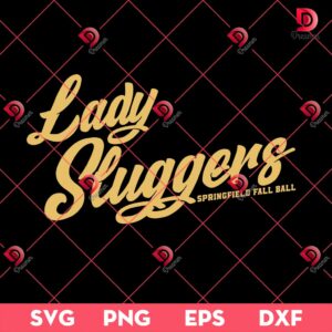Lady Sluggers Springfield Fall Ball SVG PNG EPS DXF