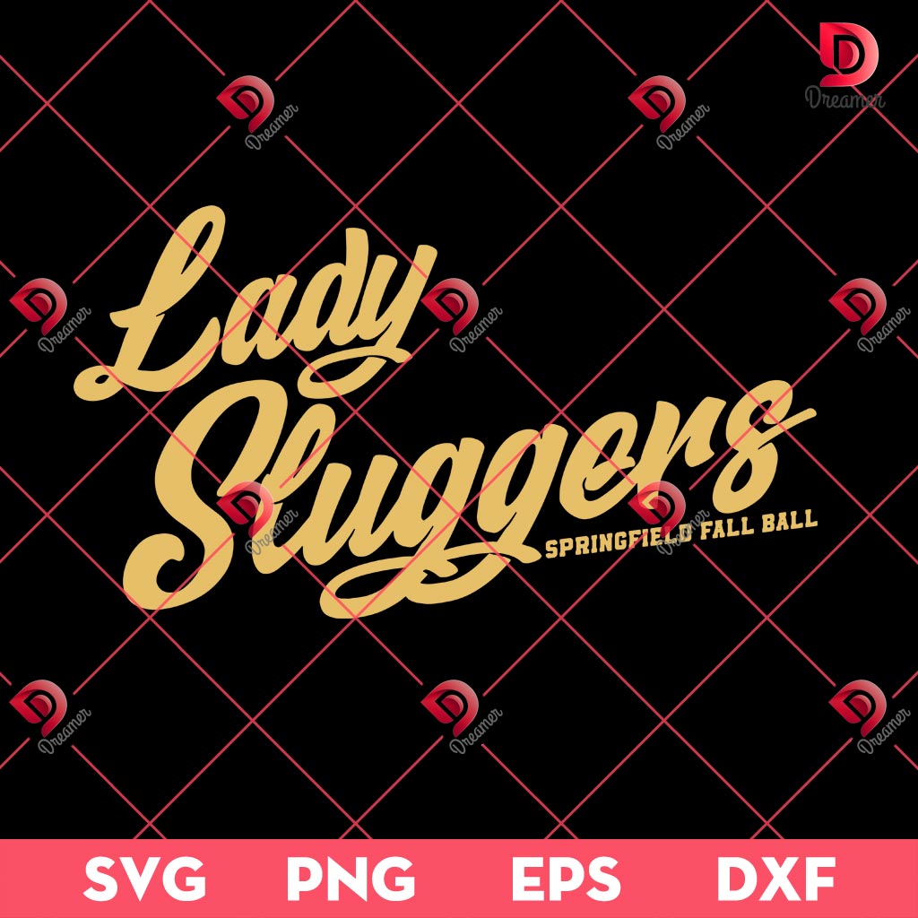 Lady Sluggers Springfield Fall Ball SVG PNG EPS DXF 1 Lady Sluggers Springfield Fall Ball SVG PNG EPS DXF