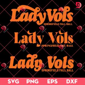 Lady Vols Springfield Fall Ball SVG PNG EPS DXF