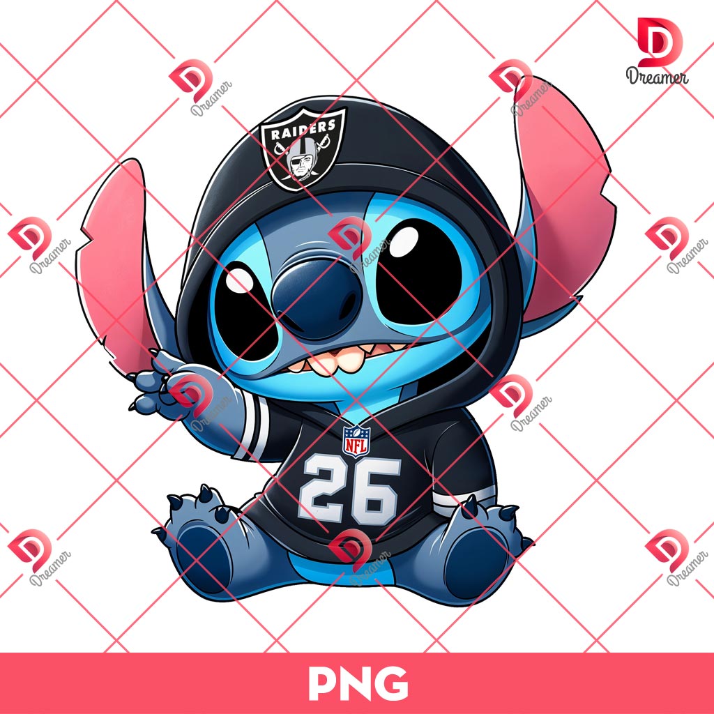 Bundle Stitch Football Teams PNG, Full 32 Teams NFL Football Stitch PNG Bundle 20 Las Vegas Raiders Stitch PNG, Lilo And Stitch NFL Football PNG, Stitch Sport Football Fan PNG
