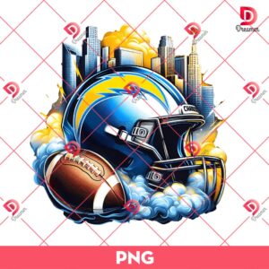 Los Angeles Chargers NFL Helmet PNG, Smoke Helmet NFL Football Teams PNG