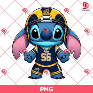 Bundle Los Angeles Rams NFL PNG, Football Rams Cartoon Characters Bundle PNG 18 Los Angeles Rams Stitch PNG Stitch NFL Football PNG