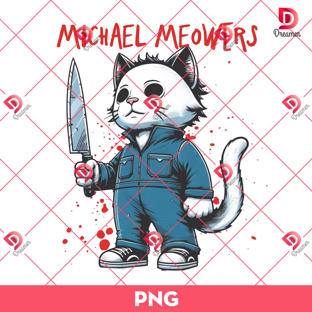 Michael Meowers PNG, Funny Cat Michael Myers PNG, Horror Killer Halloween PNG 1 Michael Meowers PNG, Funny Cat Michael Myers PNG, Horror Killer Halloween PNG