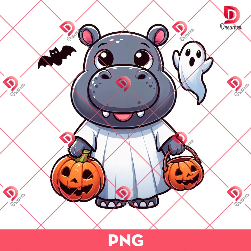 Moo Deng Hippo Ghost Halloween PNG, Cute Baby Hippo PNG, Moo Deng Halloween PNG 1 Moo Deng Hippo Ghost Halloween PNG, Cute Baby Hippo PNG, Moo Deng Halloween PNG