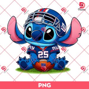 Bundle Stitch Football Teams PNG, Full 32 Teams NFL Football Stitch PNG Bundle 68 New York Giants Stitch PNG, Stitch NFL Football PNG