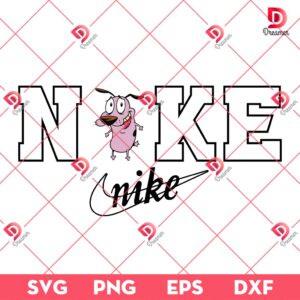 Nike Courage PNG SVG, Nike Courage The Cowardly Dog PNG SVG
