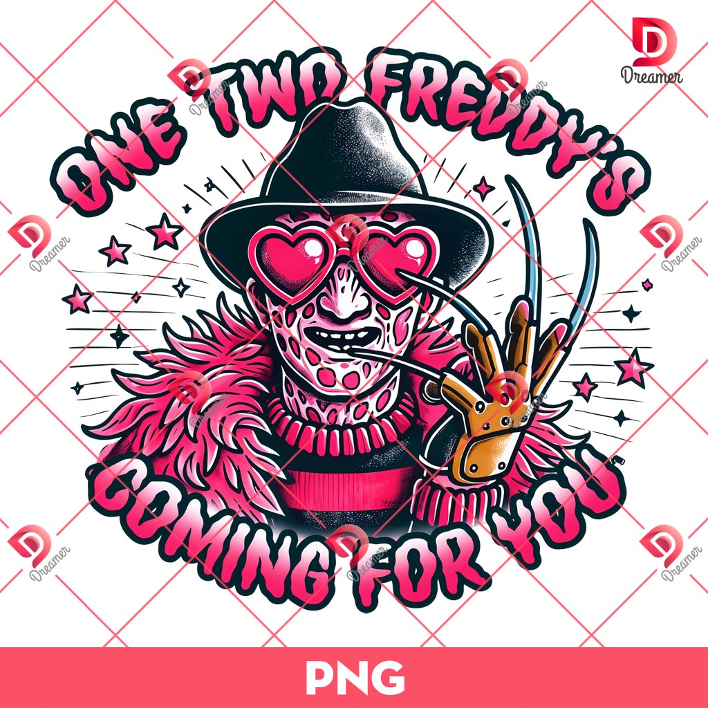 One Two Freddy's Coming For You PNG, Horror Killers Halloween PNG 1 One Two Freddy's Coming For You PNG, Horror Killers Halloween PNG