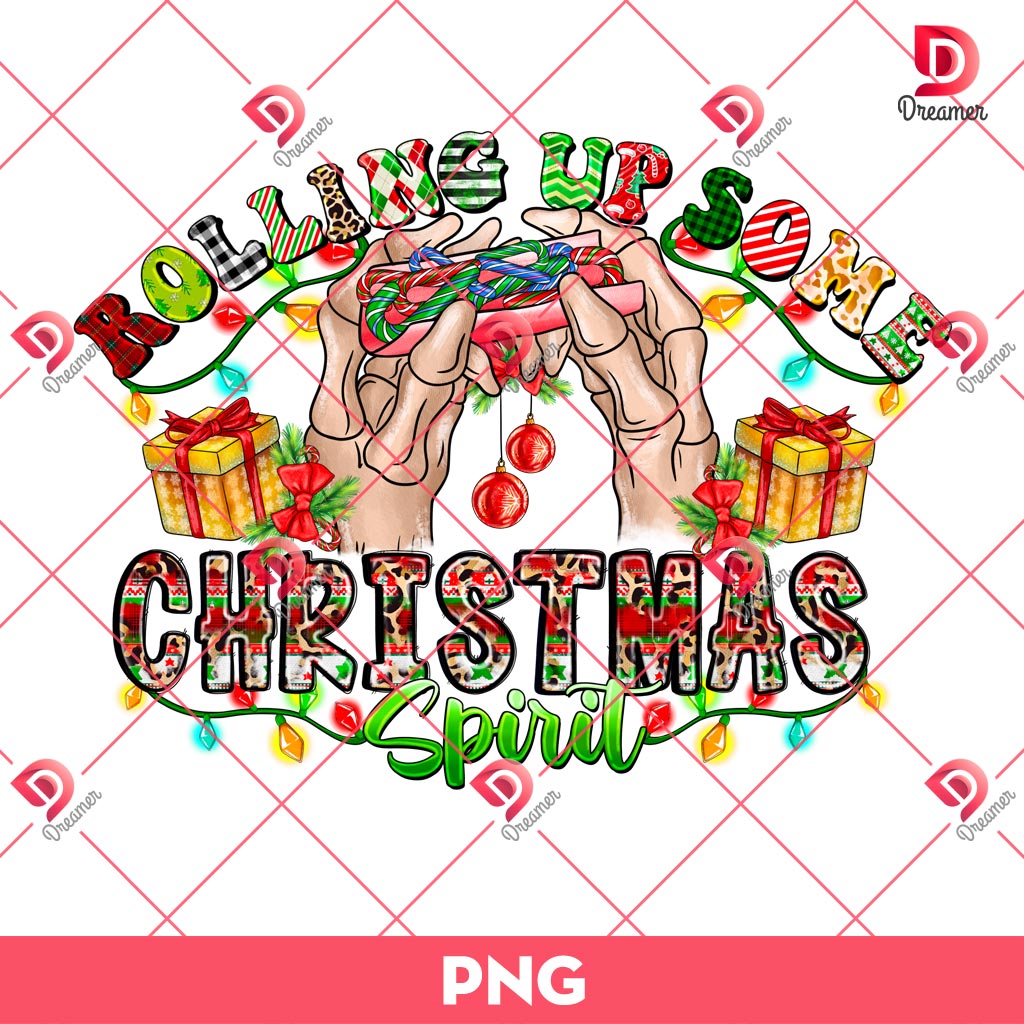 Rolling Up Some Christmas Spirit PNG, Merry Christmas PNG 1 Rolling Up Some Christmas Spirit PNG, Merry Christmas PNG