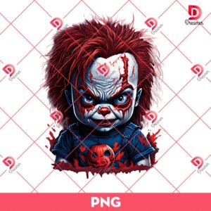 Scary Chucky Halloween PNG, Horror Chucky Doll Halloween PNG