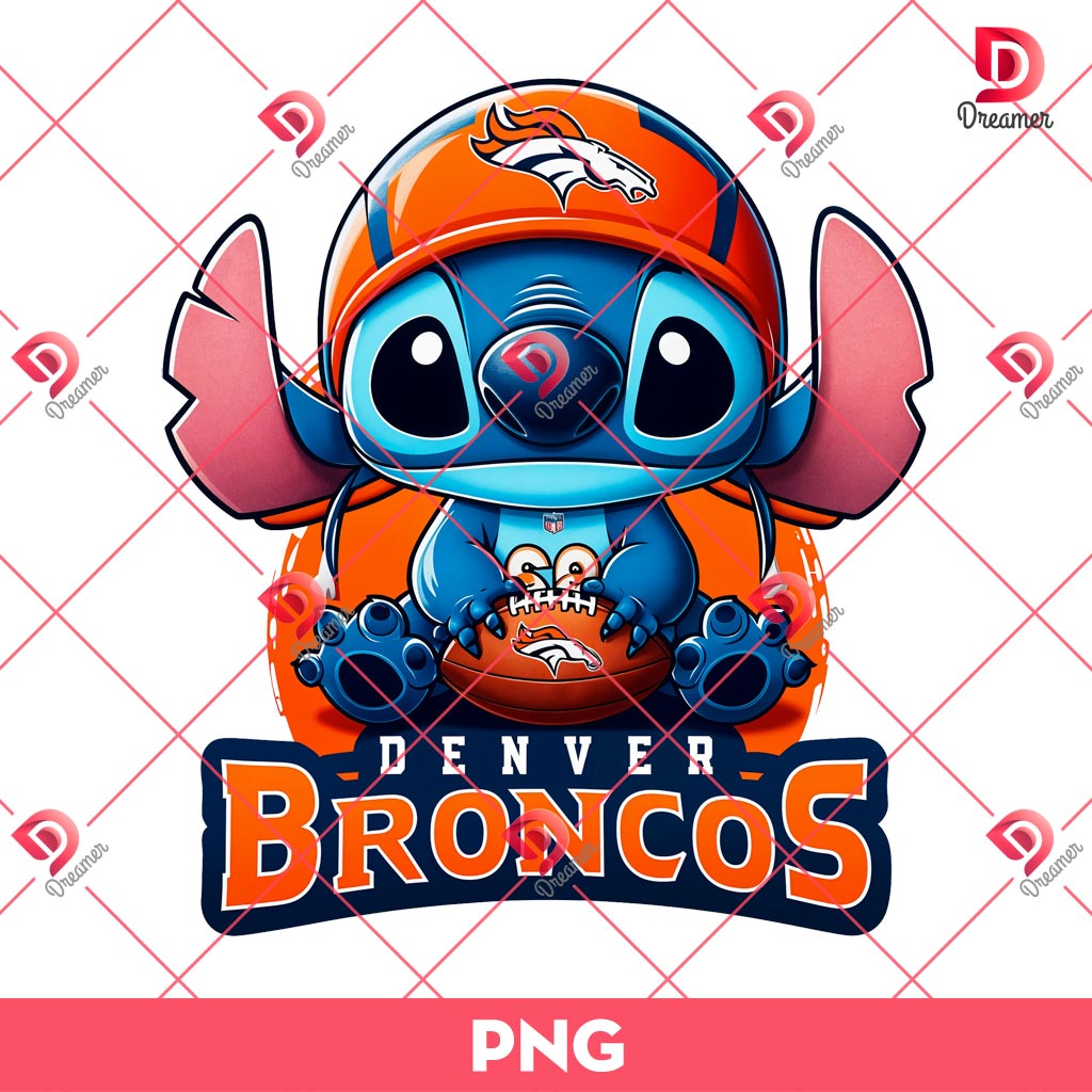 Bundle Stitch Football Teams PNG, Full 32 Teams NFL Football Stitch PNG Bundle 40 Stitch Denver Broncos PNG, Stitch NFL Football PNG