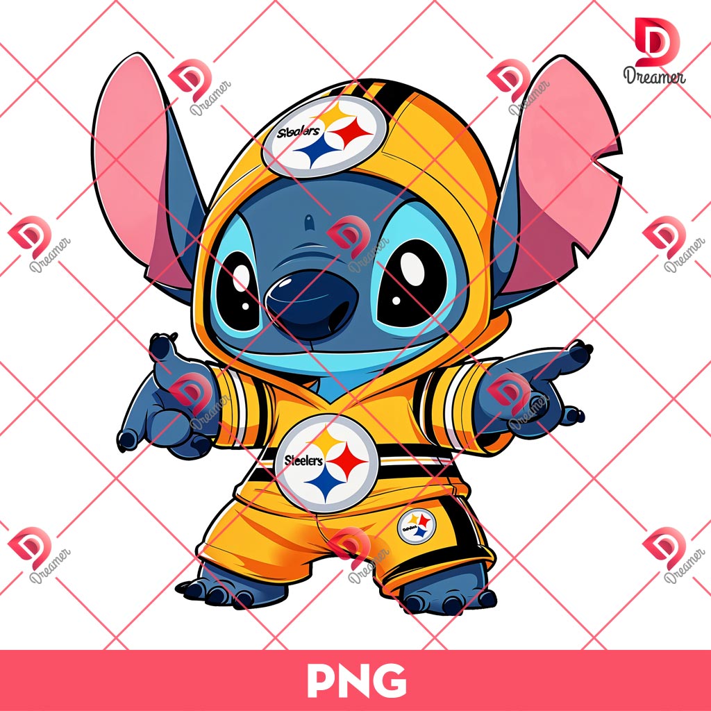 Bundle Stitch Football Teams PNG, Full 32 Teams NFL Football Stitch PNG Bundle 38 Stitch Pittsburgh Steelers PNG, Stitch NFL Football PNG, Stitch Sport PNG