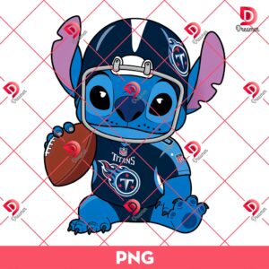 Stitch Tennessee Titans NFL PNG, Stitch Football Titans Teams PNG