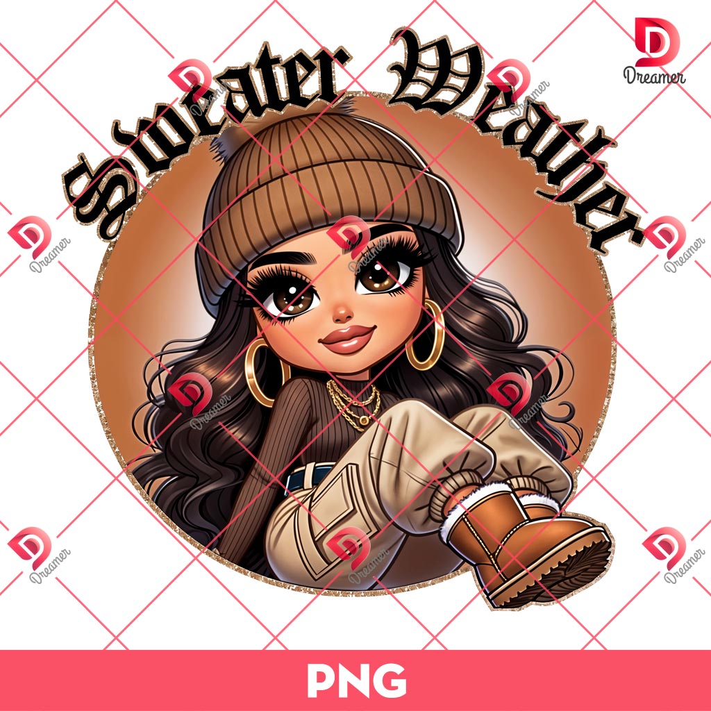 Sweater Weather Chicana PNG 1 Sweater Weather Chicana PNG