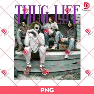 Thug Life Beetlejuice PNG, Horror Killer Halloween PNG