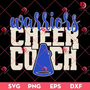 Warrior Cheer Coach PNG DXF EPS SVG