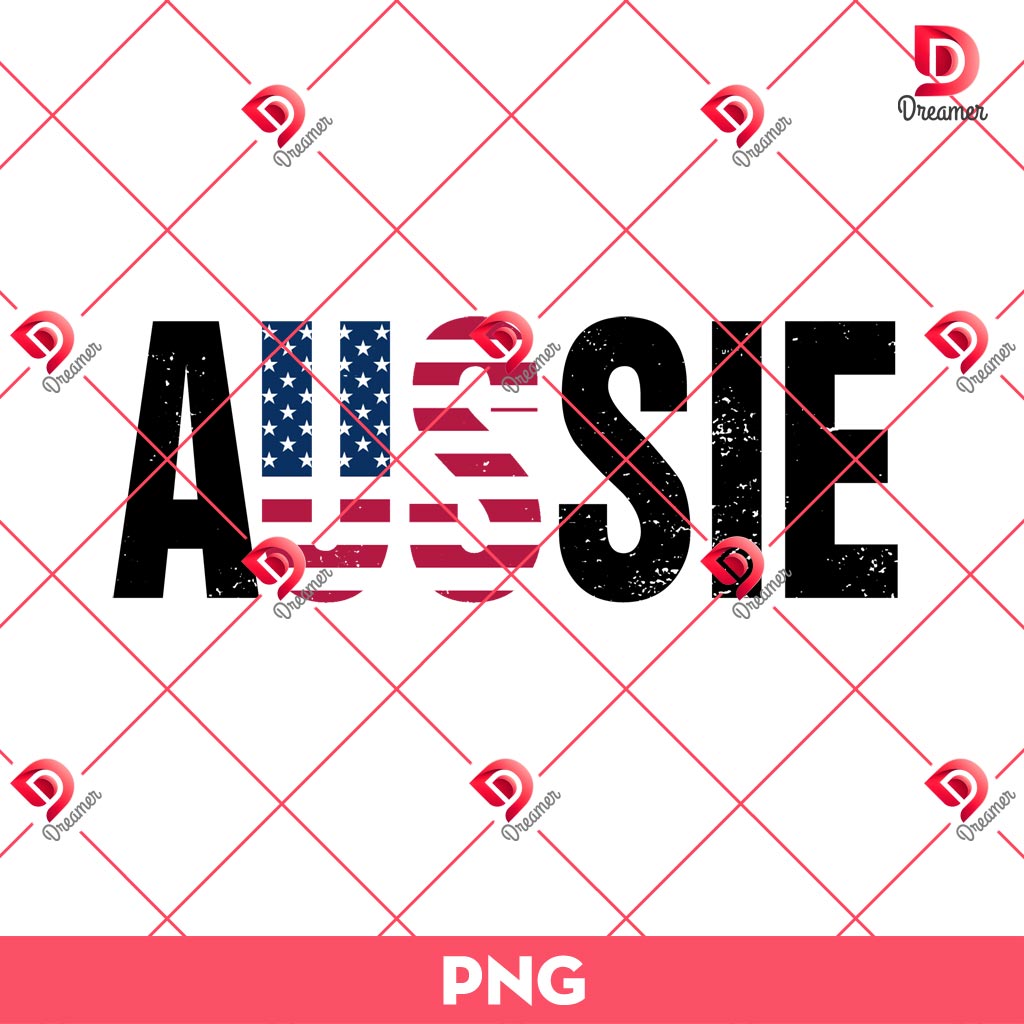 Aussie America Flag PNG 2 Aussie America Flag PNG