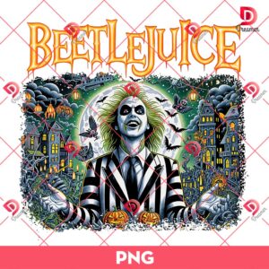 Beetlejuice Movie PNG, Halloween Scary Movies PNG, Horror Characters Movie PNG