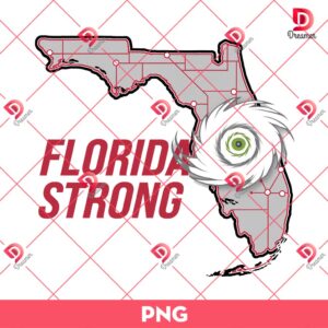 Bundle Florida Strong PNG, Florida Stronger Than The Storm PNG Bundle, Florida Milton PNG