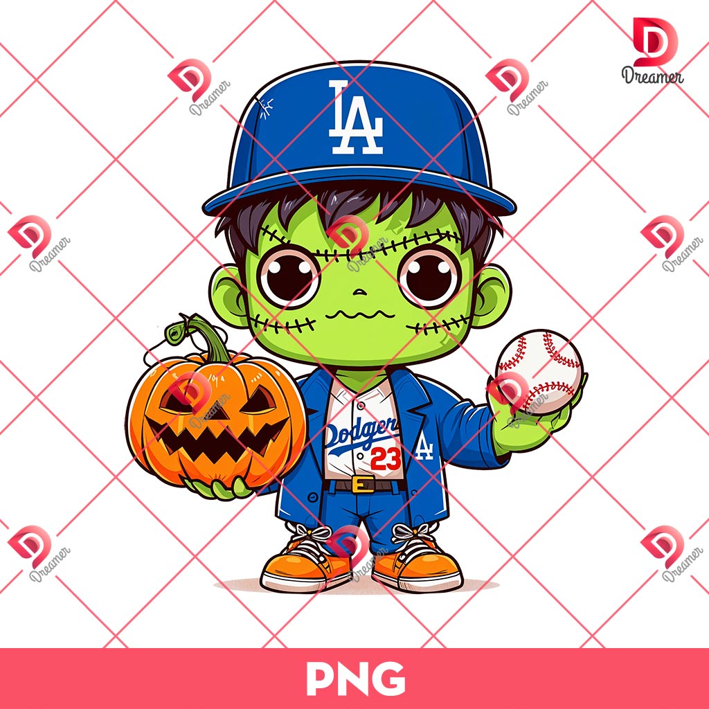 Chibi Frankenstein LA Dodgers PNG, Los Angeles Dodgers Horror Characters PNG 1 Chibi Frankenstein LA Dodgers PNG, Los Angeles Dodgers Horror Characters PNG