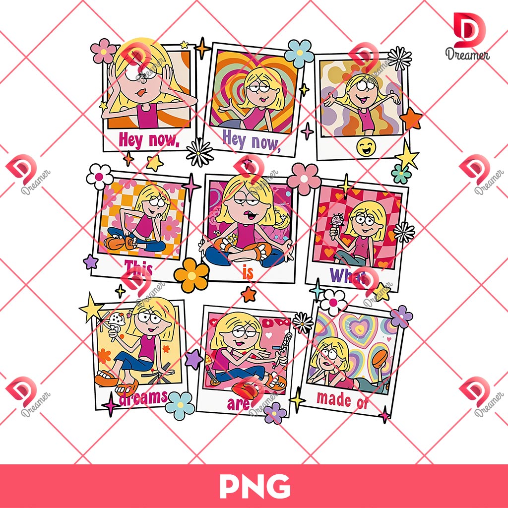 Cute Lizzie Mcguire PNG, This Is What Dreams Are Made Of, Cartoon Lizzie McGuire PNG 1 Cute Lizzie Mcguire PNG, This Is What Dreams Are Made Of, Cartoon Lizzie McGuire PNG