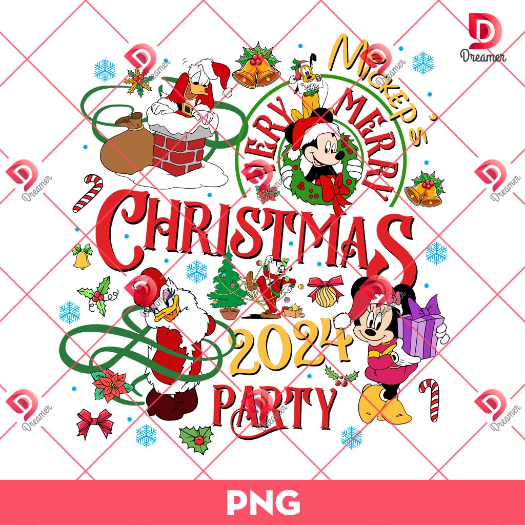 Disney Christmas Party 2024 PNG, Disney Mickey Friends Christmas PNG 2 Disney Christmas Party 2024 PNG Disney Mickey Friends Christmas PNG