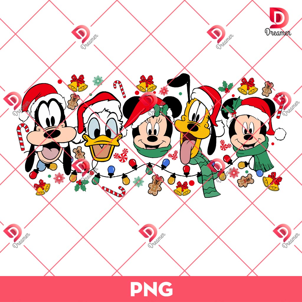 Disney Friends Merry Christmas PNG, Mickey Minnie Friends Christmas PNG 1 Disney Friends Merry Christmas PNG, Mickey Minnie Friends Christmas PNG