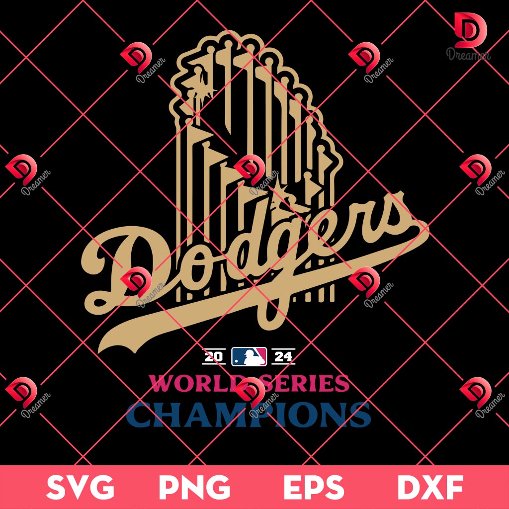 Dodgers World Series 2024 SVG, LA Dodgers World Series Champions SVG PNG EPS DXF 1 Dodgers World Series 2024 SVG, LA Dodgers World Series Champions SVG PNG EPS DXF