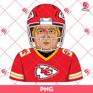 Donald Trump Kansas City Chiefs PNG, Trump NFL Football KC Chiefs Player PNG