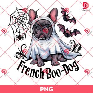 French Boo Dog PNG