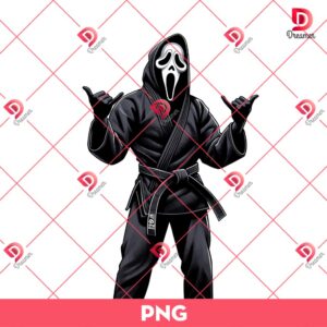 Ghostface Jiu Jitsu PNG Horror Killers PNG 3
