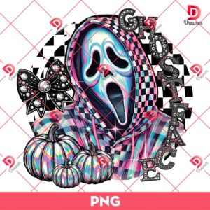 Ghostface Rhinestone PNG, Horror Killer PNG, Halloween PNG