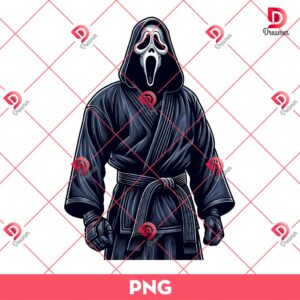 Ghostface Wearing Black Jitsu Gi PNG, Horror Ghostface Scream PNG 8 Ghostface Wearing Black Jitsu Gi PNG, Horror Ghostface Scream PNG