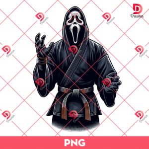 Ghostface Wearing Black Jitsu Gi PNG, Horror Ghostface Scream PNG 10 Ghostface Wearing Black Jitsu Gi PNG, Horror Ghostface Scream PNG