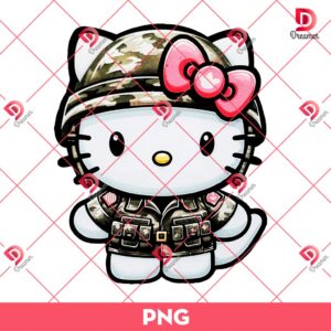 Hello Kitty Military PNG