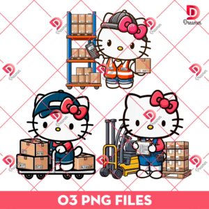Hello Kitty Warehouse PNG, Cute Hello Kitty PNG