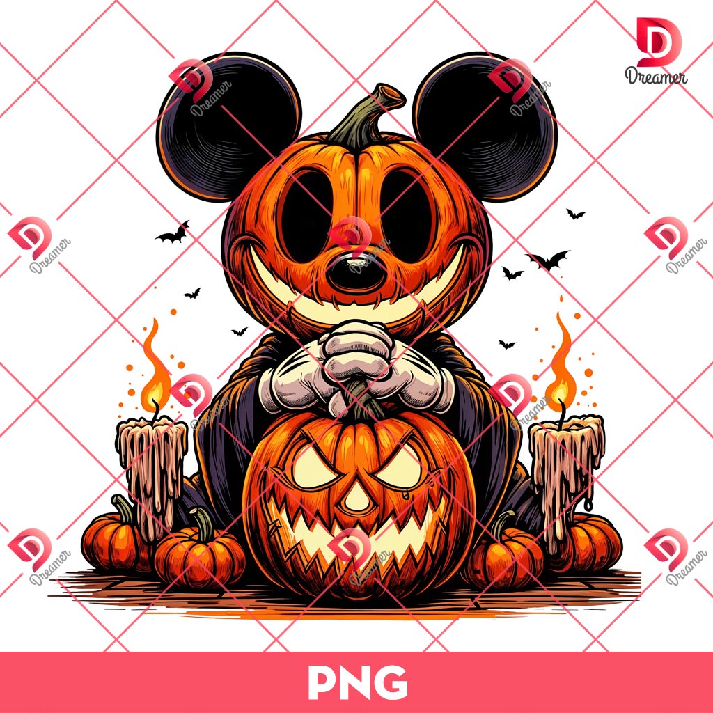 Mickey Halloween PNG Bundle, Disney Horror Character Mickey Mouse PNG, Disney Halloween 2026 PNG Bundle 14 Horror Mickey Pumpkin PNG, Mickey Mouse Horror Pumpkin PNG