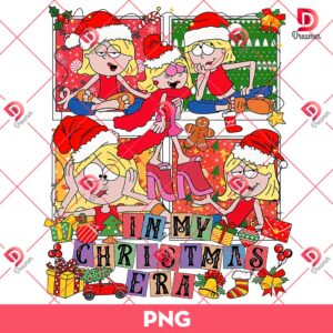 In My Christmas Era Lizze McGuire PNG, Cartoon Lizzie McGuire PNG