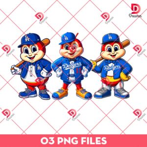 Jollybee Los Angeles Dodgers PNG, Dodgers Jollybee PNG