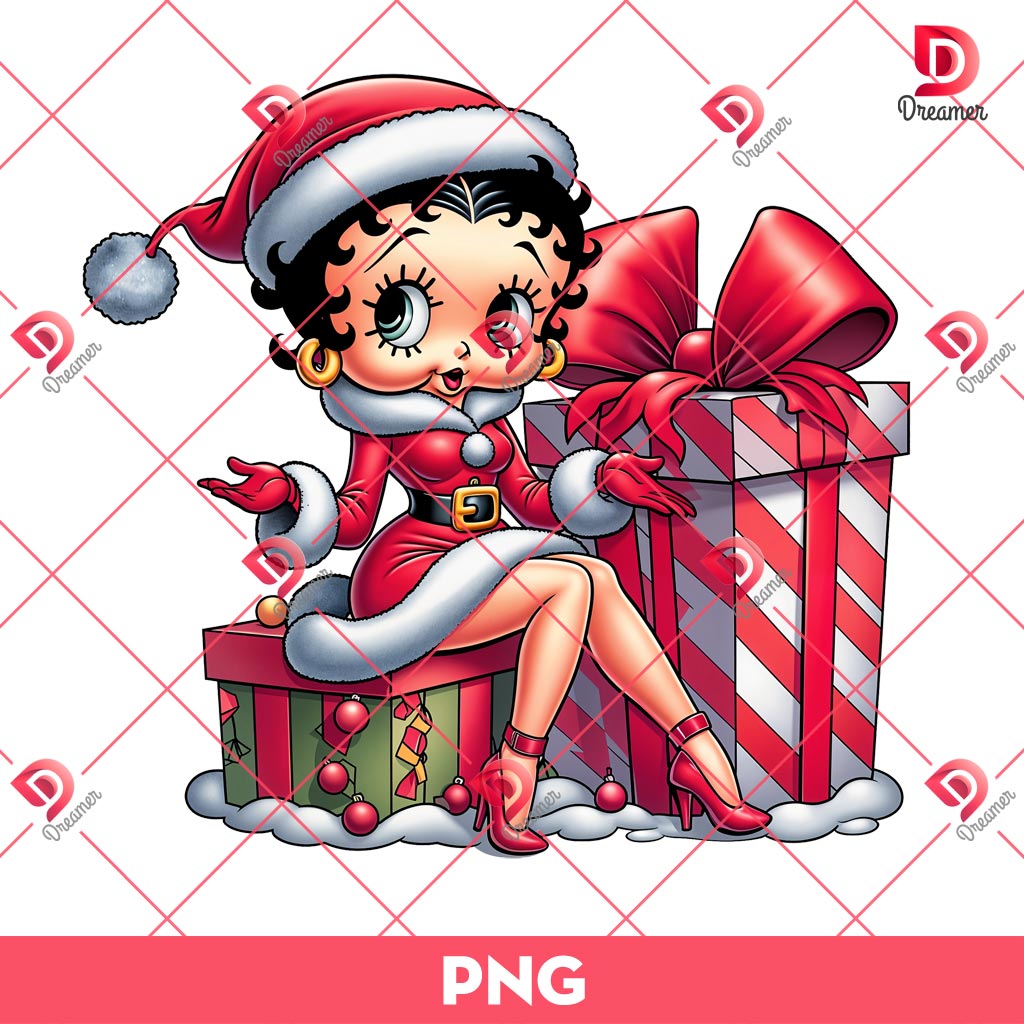 Merry Christmas Betty Boop PNG, Cute Betty Boop Christmas PNG 2 Merry Christmas Betty Boop PNG, Cute Betty Boop Christmas PNG